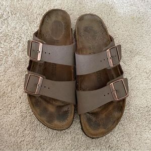 Birkenstock Arizona Cork Flat Sandal Size 40 EU, 9-9.5 US Women’s